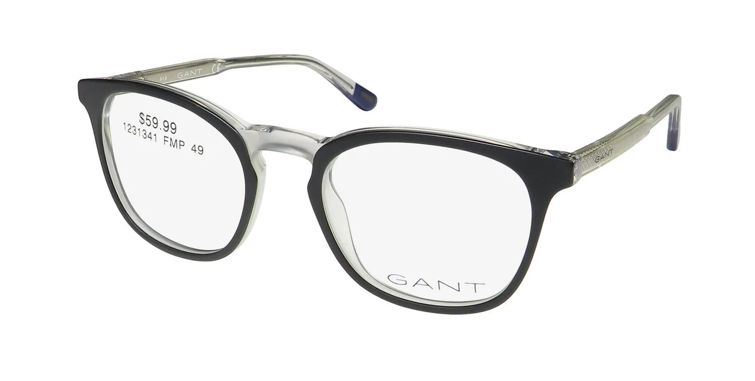 Gant 3164-3 005 Eyeglasses Black 49mm Unisex