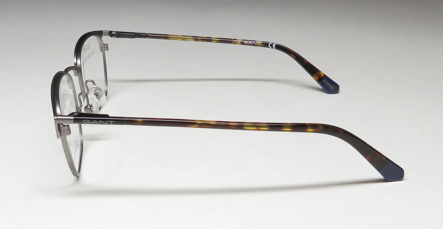 Gant 3130-3 009 Eyeglasses Matte Gunmetal 50mm Unisex 4