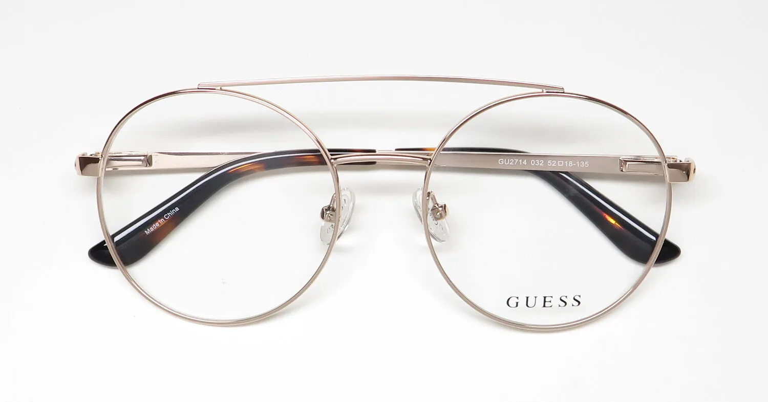 Guess 2714 032 Eyeglasses Gold 52mm Unisex 2