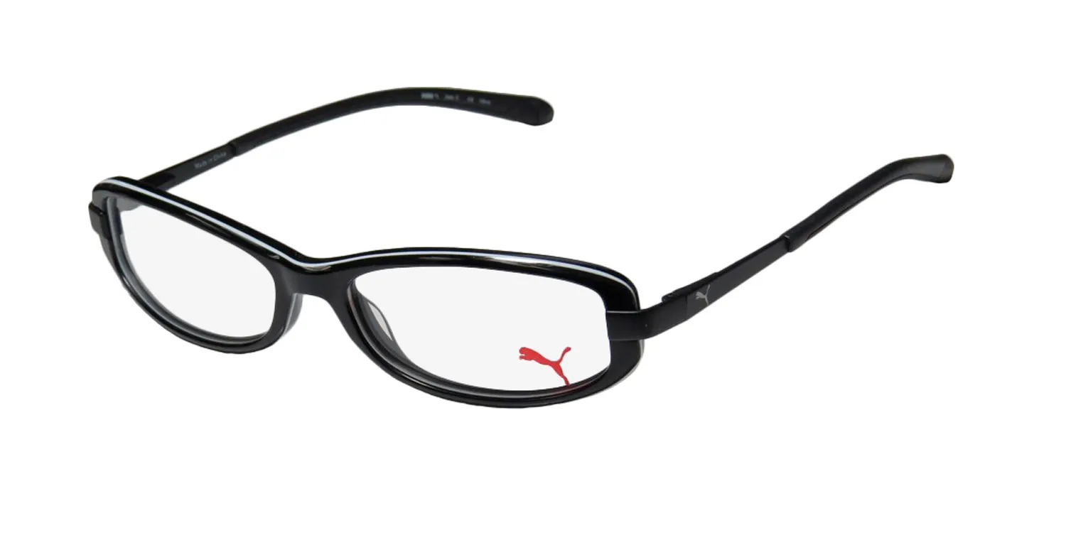 Puma 15365 Zetta Ii bk Eyeglasses Black 52mm Unisex