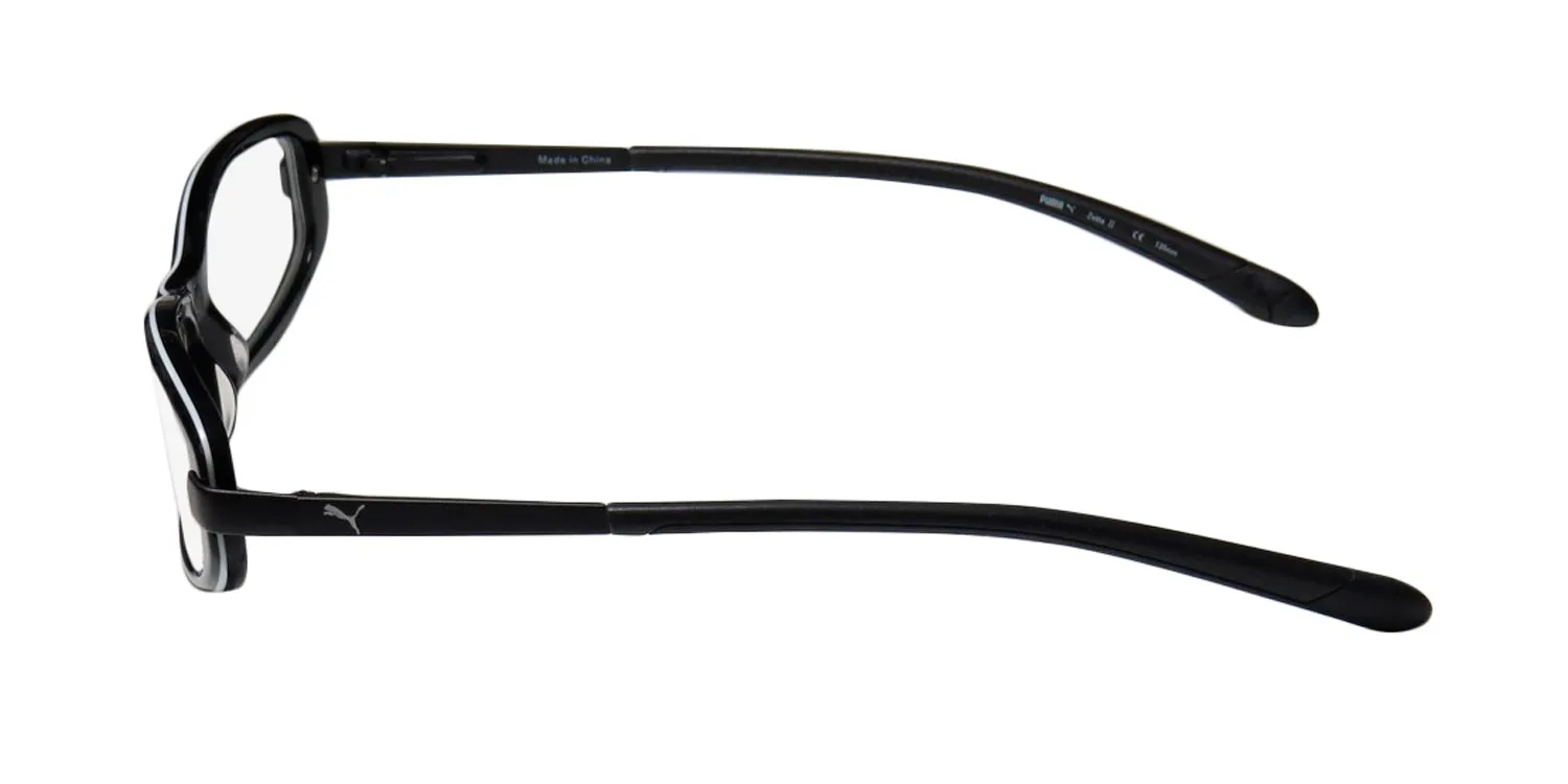 Puma 15365 Zetta Ii bk Eyeglasses Black 52mm Unisex 4