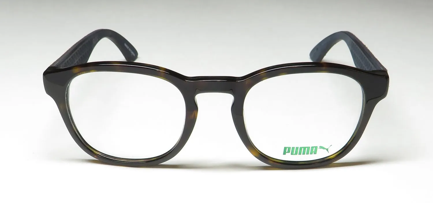 Puma 430 003 Eyeglasses Havana 49mm Men 3
