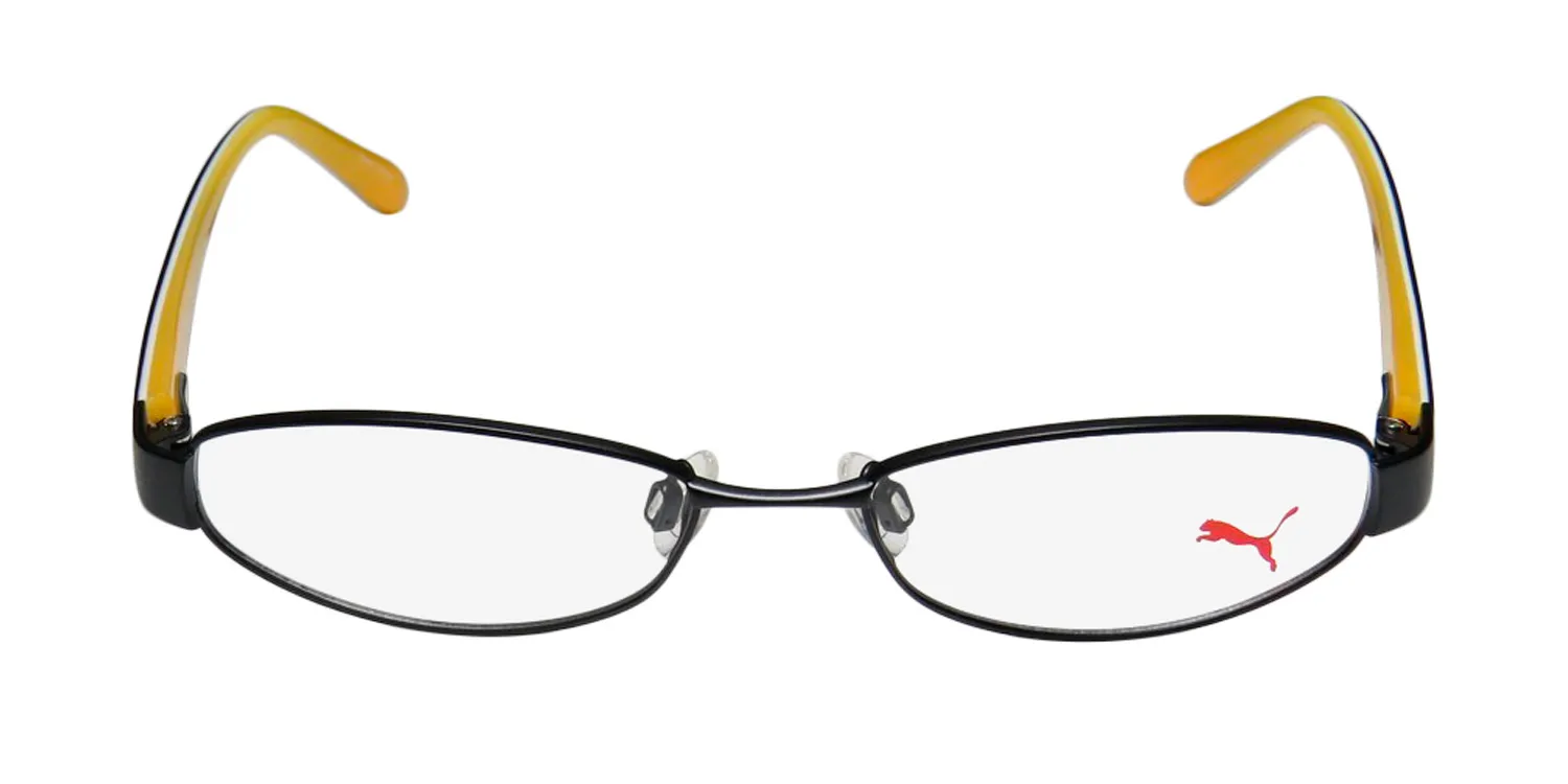 Puma 15357 Pico bk Eyeglasses Black 50mm Unisex 3