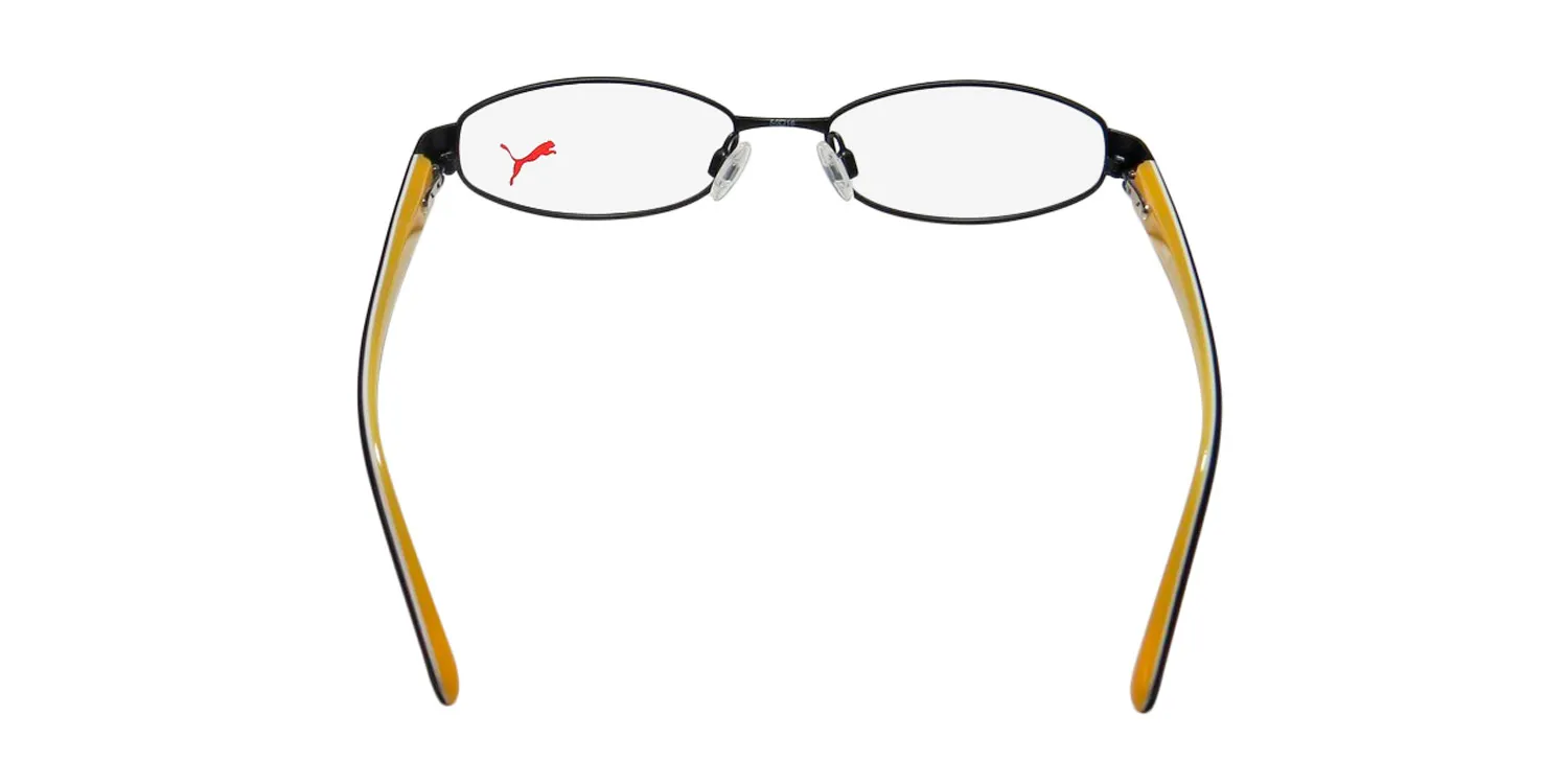 Puma 15357 Pico bk Eyeglasses Black 50mm Unisex 5