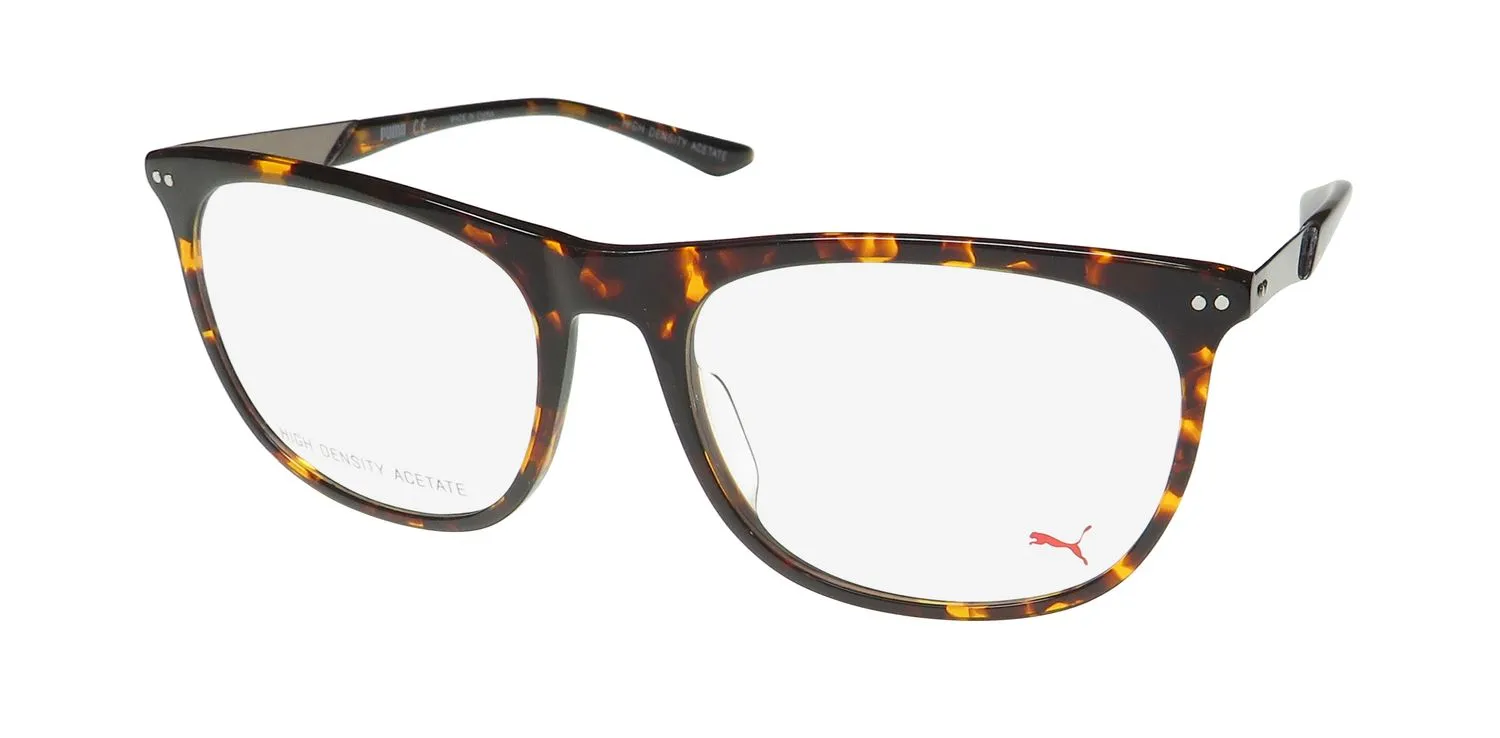 Puma 950 002 Eyeglasses Havana 54mm Unisex