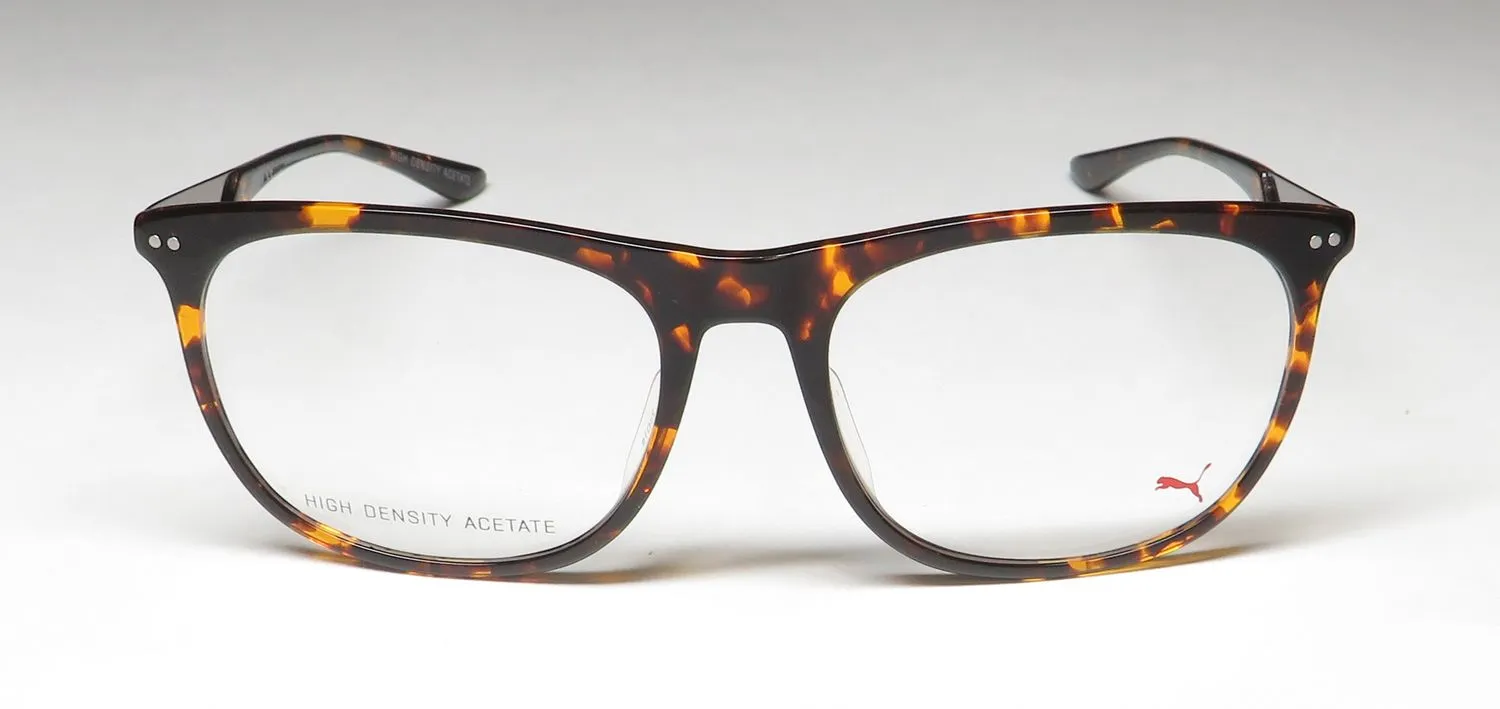 Puma 950 002 Eyeglasses Havana 54mm Unisex 3