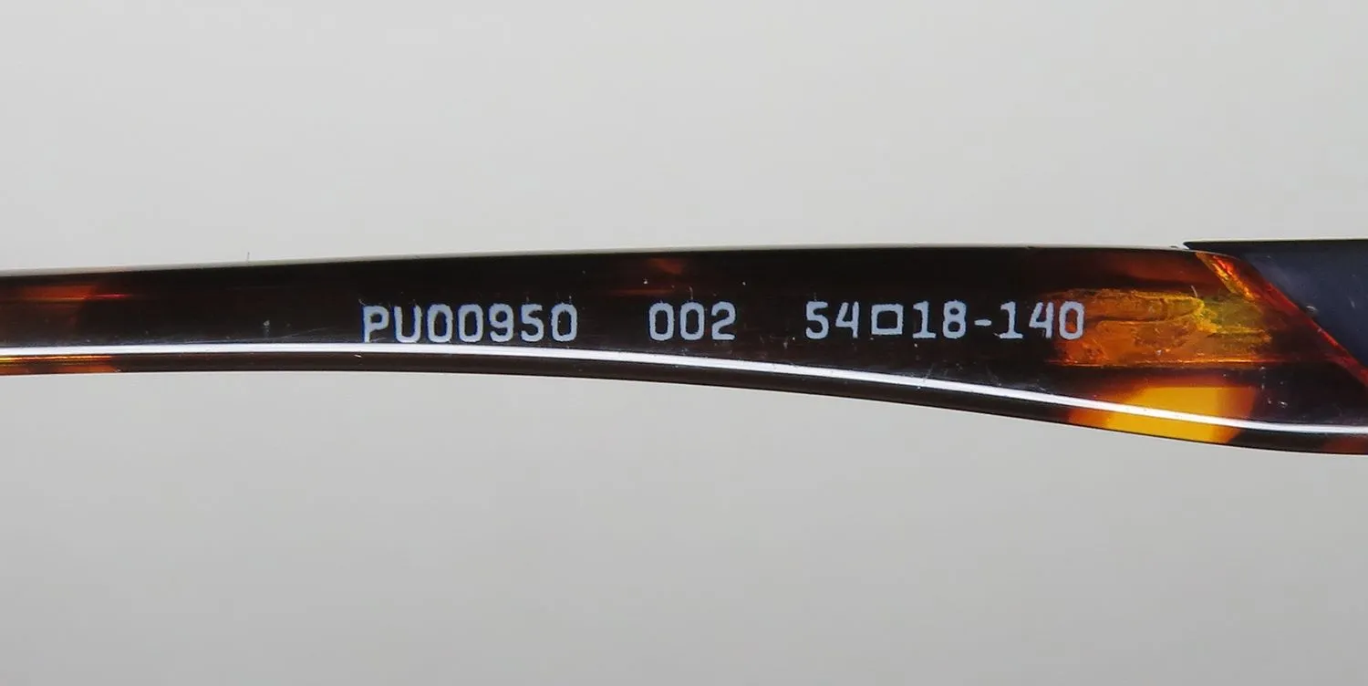 Puma 950 002 Eyeglasses Havana 54mm Unisex 8