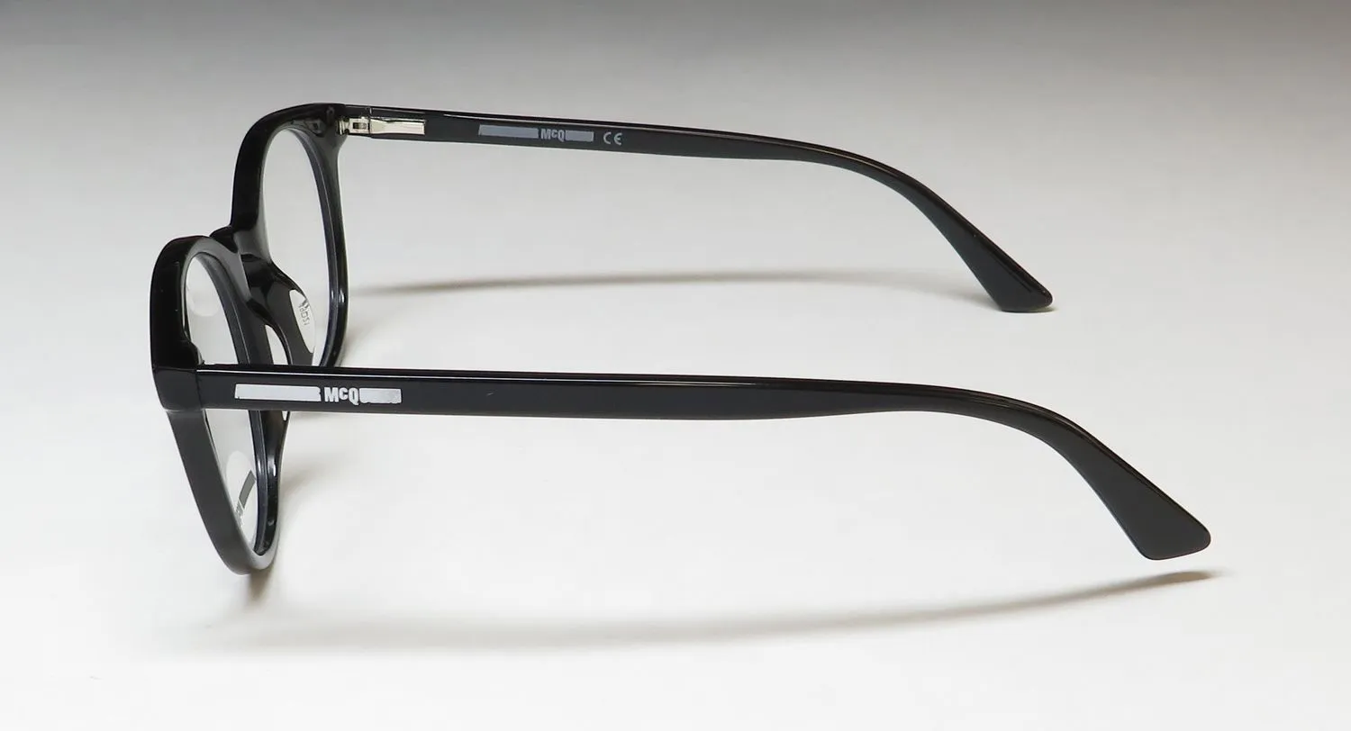 Alexander McQueen Mq0129o 001 Eyeglasses Black 49mm 4