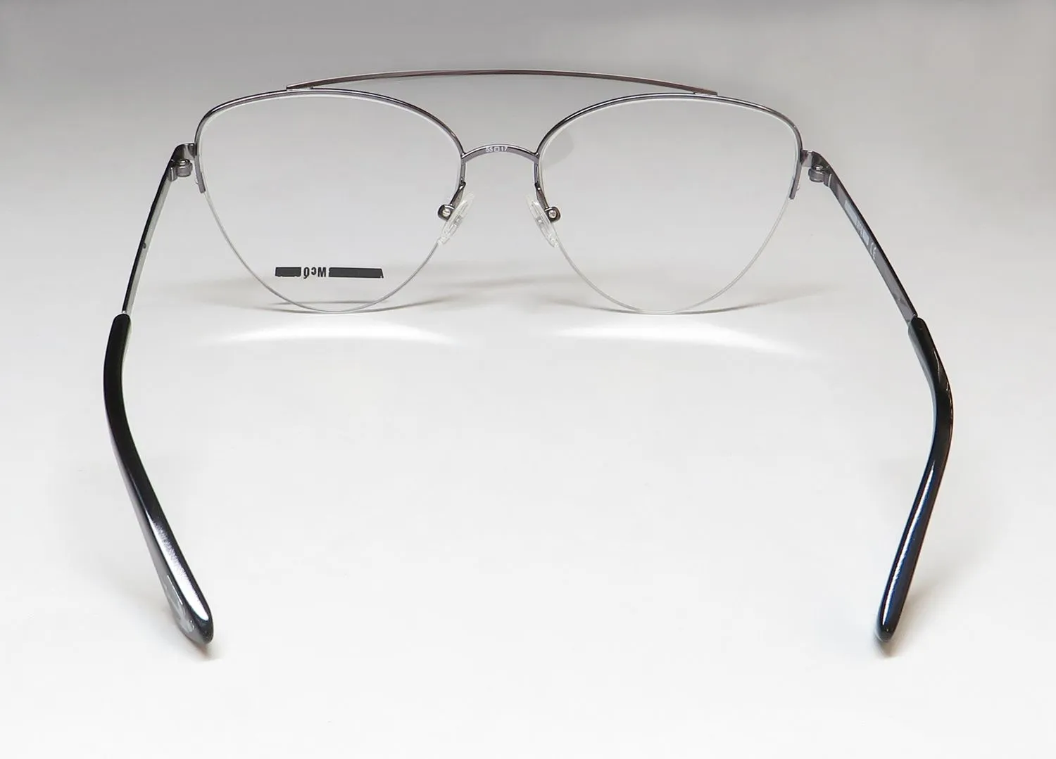 Alexander McQueen Mq0165o 001 Eyeglasses Ruthenium 55mm 5