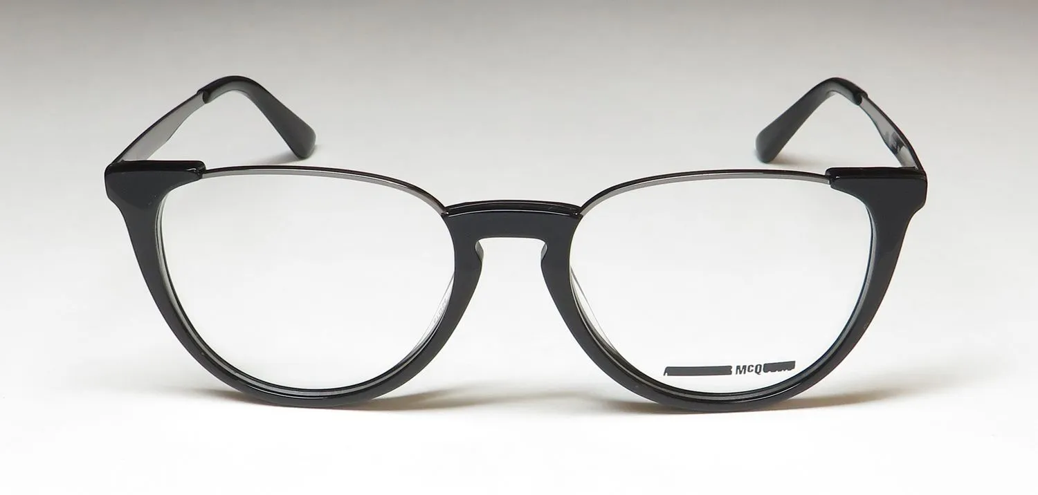 Alexander McQueen Mq0202o 001 Eyeglasses Black 52mm Unisex 3