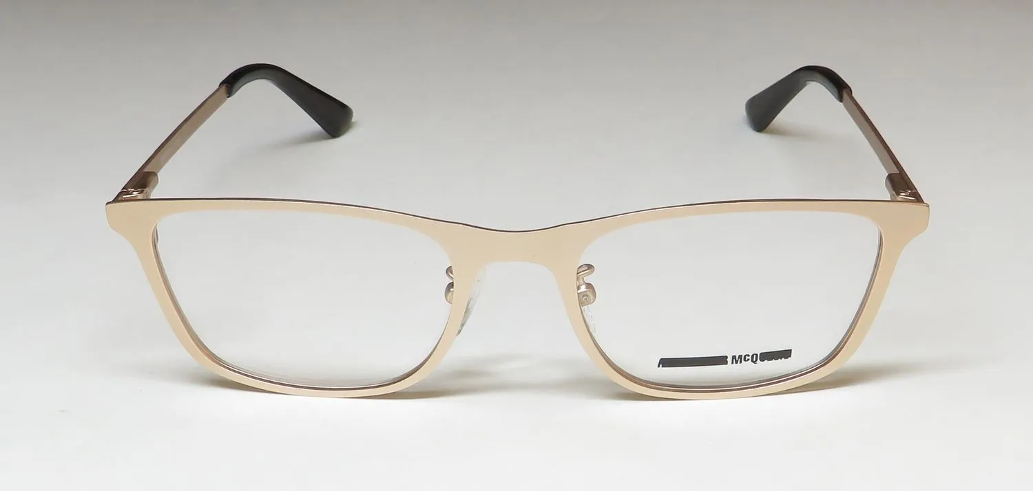 Alexander McQueen Mq0243op 002 Eyeglasses Gold 51mm 3