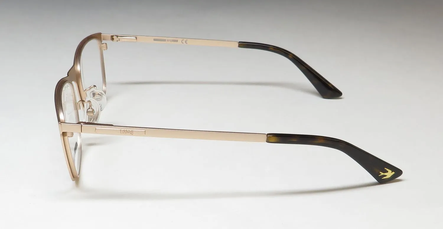 Alexander McQueen Mq0243op 002 Eyeglasses Gold 51mm 4