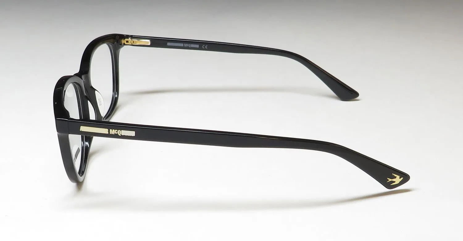 Alexander McQueen Mq0297op 001 Eyeglasses Black 51mm 4
