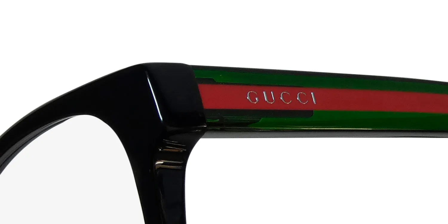 Gucci Gg0004on 002 Eyeglasses Black 53mm Unisex 6
