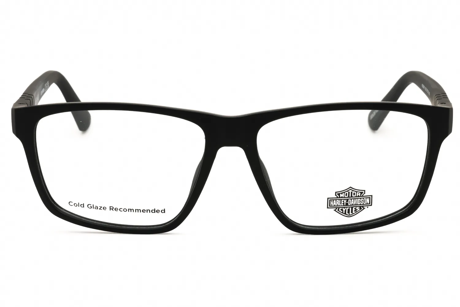 Harley Davidson HD00011 002 Eyeglasses Matte Black 57mm Men 2