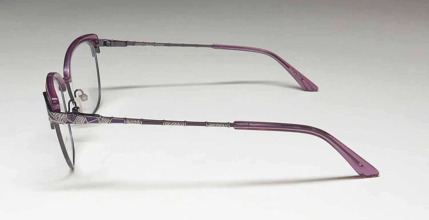 Dana Buchman Charleigh li Eyeglasses Lilac 52mm 4