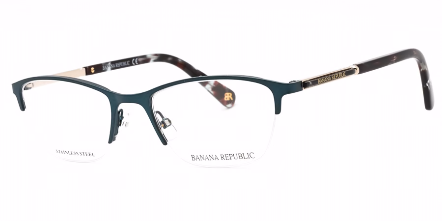 Banana Republic BR 212 0ZI9 Eyeglasses Teal 51mm Women