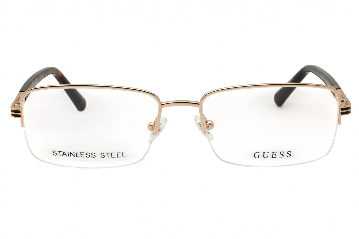 Guess GU50044 032 Eyeglasses Pale Gold 57mm Men 2