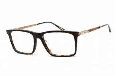 Chopard VCH343 0722 Eyeglasses Shiny Dark Havana