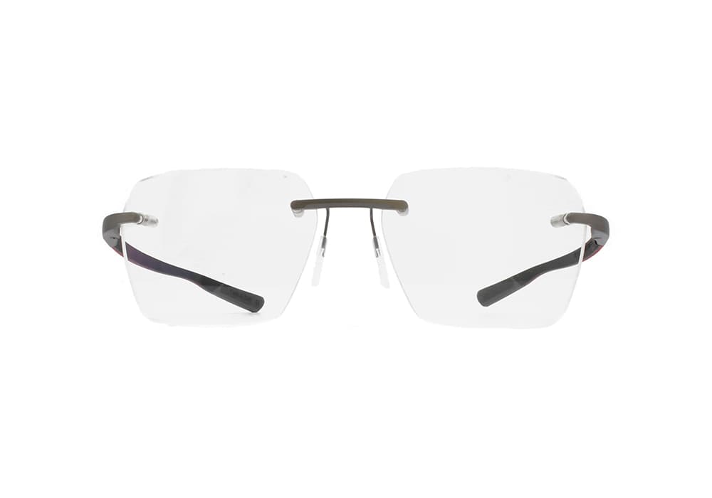 McLaren MLMS85O02 C01 Eyeglasses Gunmetal Red 54mm Men 2