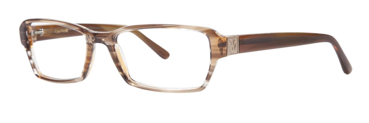 Vera Wang V311 Eyeglasses Nude Horn 48mm Women