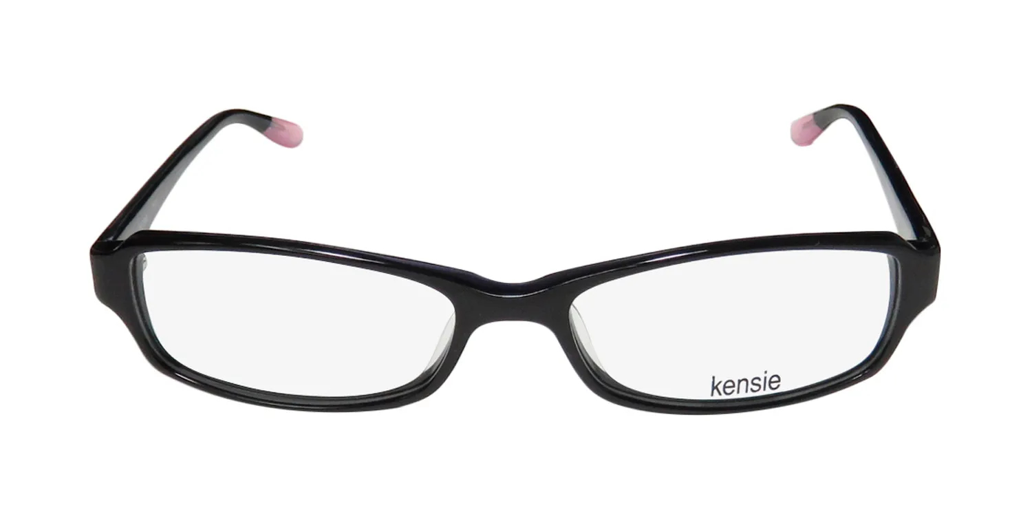 Kensie Float bk Eyeglasses Black 52mm 3