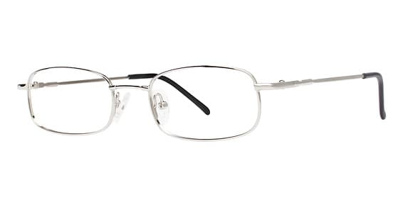 Modzflex Modern MX910 Eyeglasses Silver 48mm Unisex