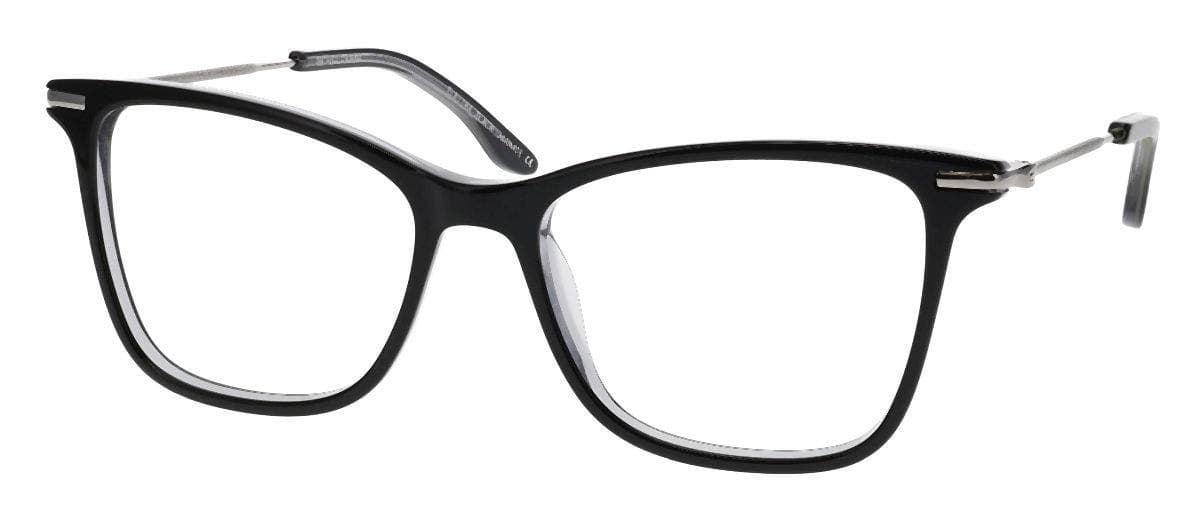 BCBGMAXAZRIA Elettra Eyeglasses Black Laminate 48mm Women