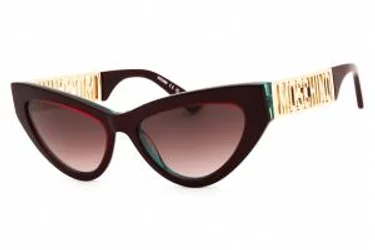 Moschino MOS170/S 0B17 HA Sunglasses Metalz Burgundy 55mm