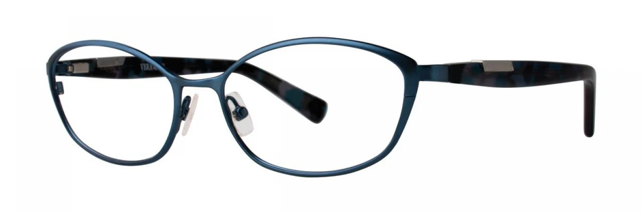 Vera Wang V358 Eyeglasses Teal 50mm Women