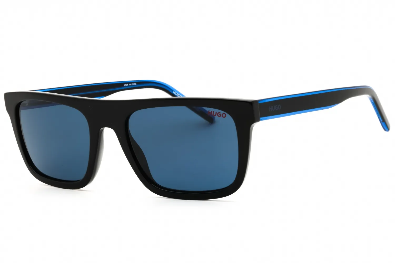 Hugo HG 1297/S 0D51 KU Sunglasses Black Blue 54mm Men