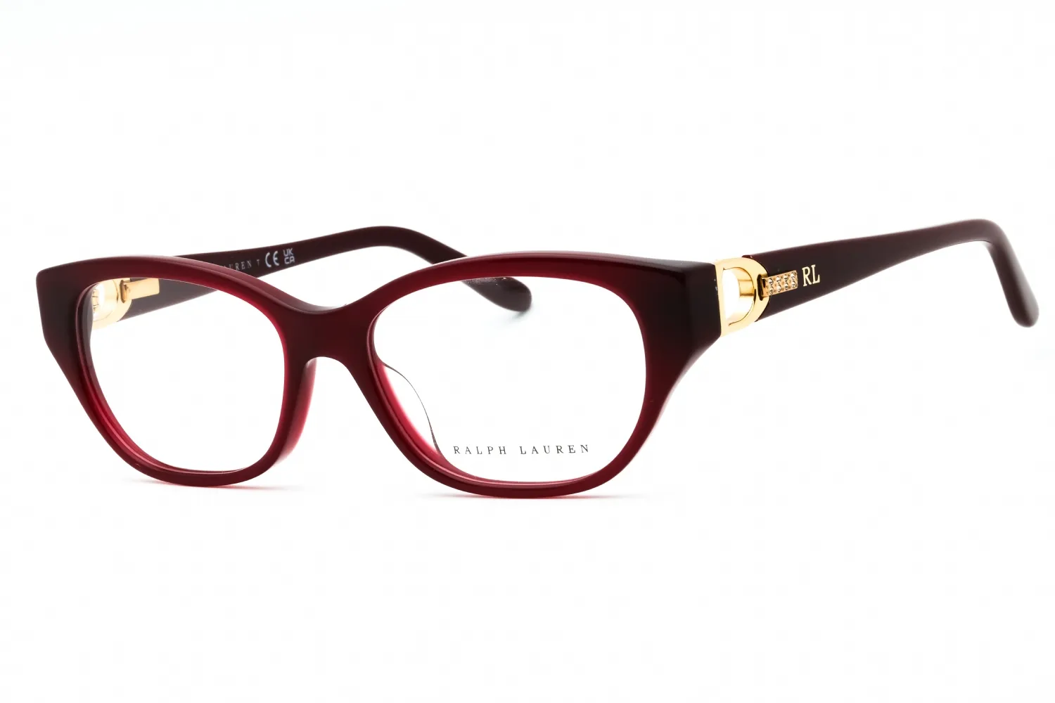 Ralph Lauren 0RL6227U 5912 Eyeglasses Shiny Opal Burgundy 54mm Women