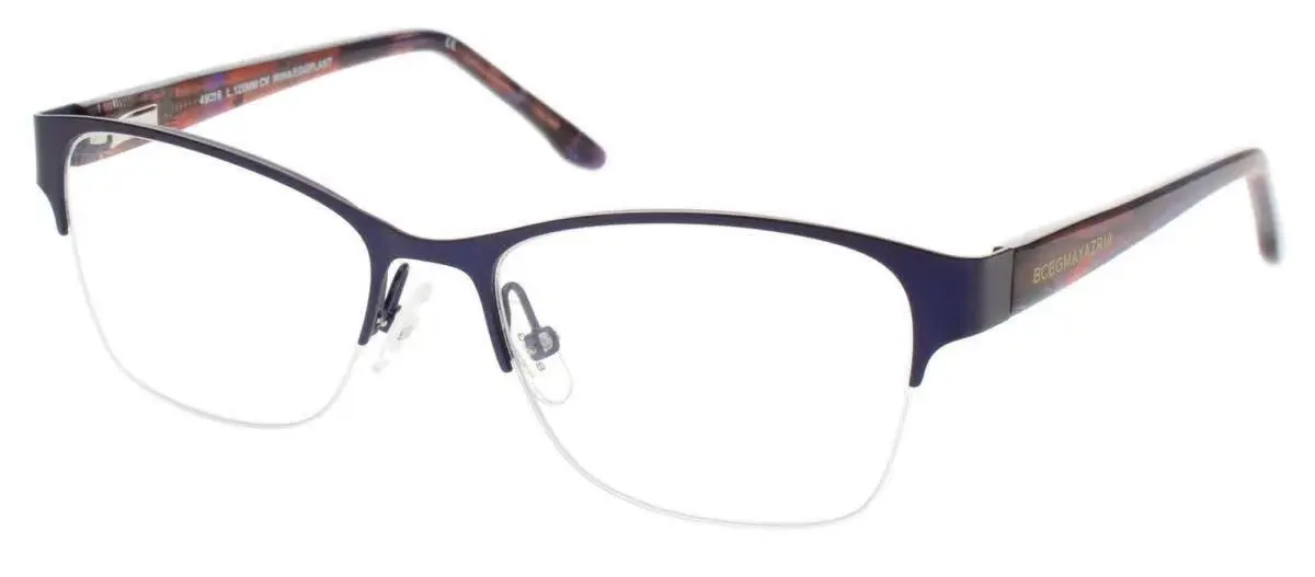 BCBGMAXAZRIA Irina Eyeglasses Eggplant 49mm Women