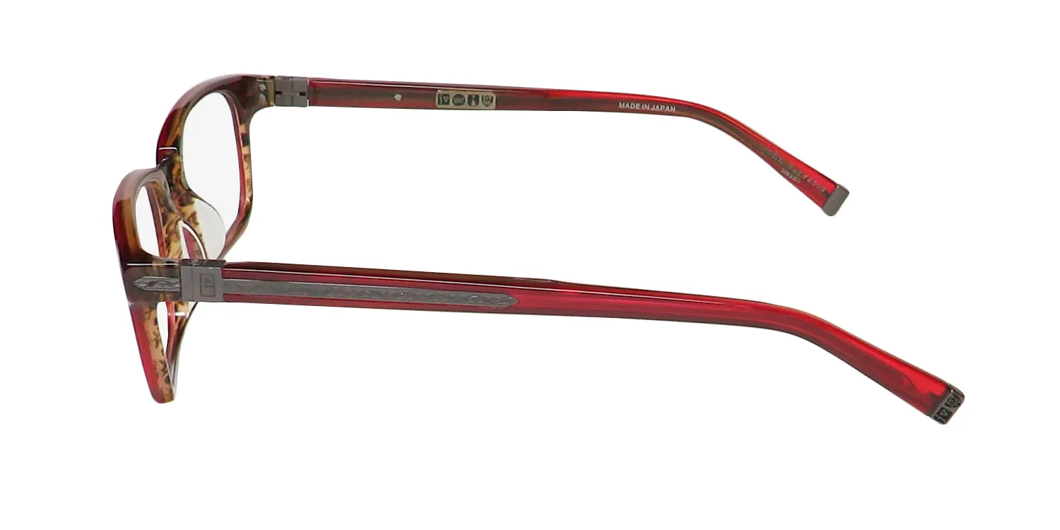 John Varvatos V359 chianti Eyeglasses Burgundy 52mm 4