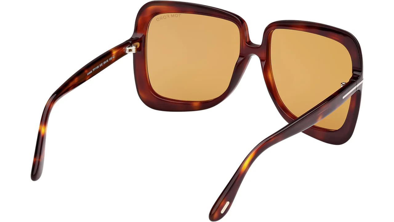 Tom Ford FT1156 52E Sunglasses Dark Havana 59mm Women 5