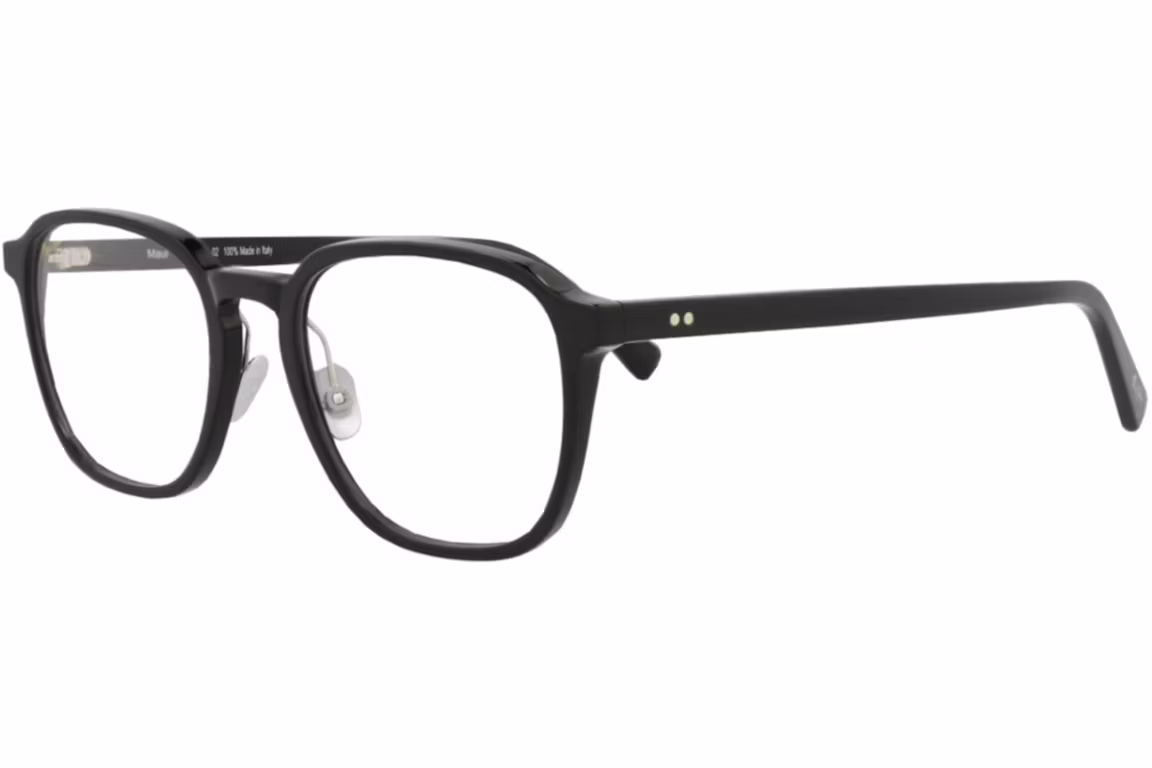 Maui Jim MJO2218 02 Eyeglasses Black Gloss 52mm Unisex