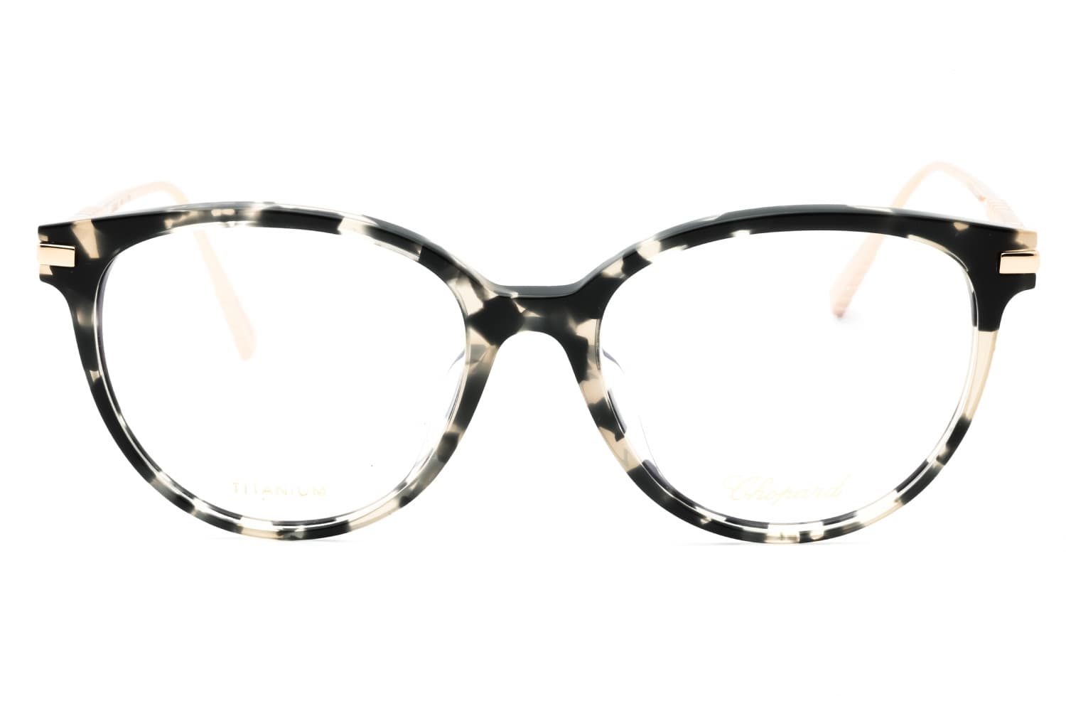 Chopard VCH298N 793 Eyeglasses Grey Havana 52mm Women 2