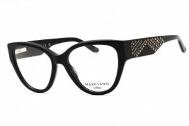 Marciano GM50018 001 Eyeglasses Shiny Black 54mm