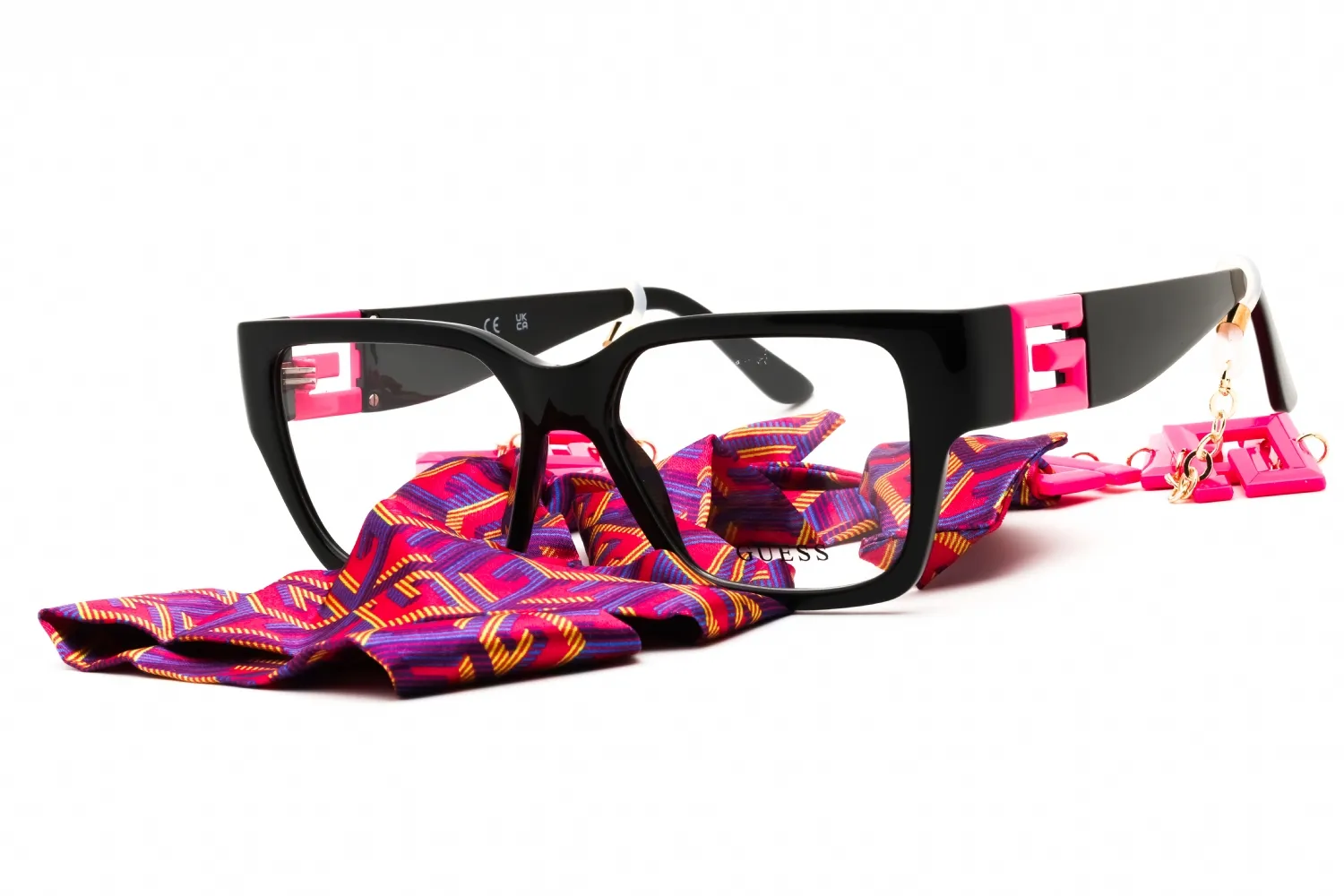 Guess GU2987 074 Eyeglasses Pink 54mm Women