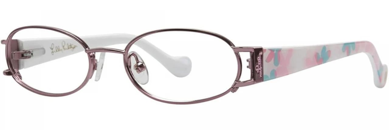 Lilly Pulitzer Kacie Eyeglasses Pink 44mm Kids