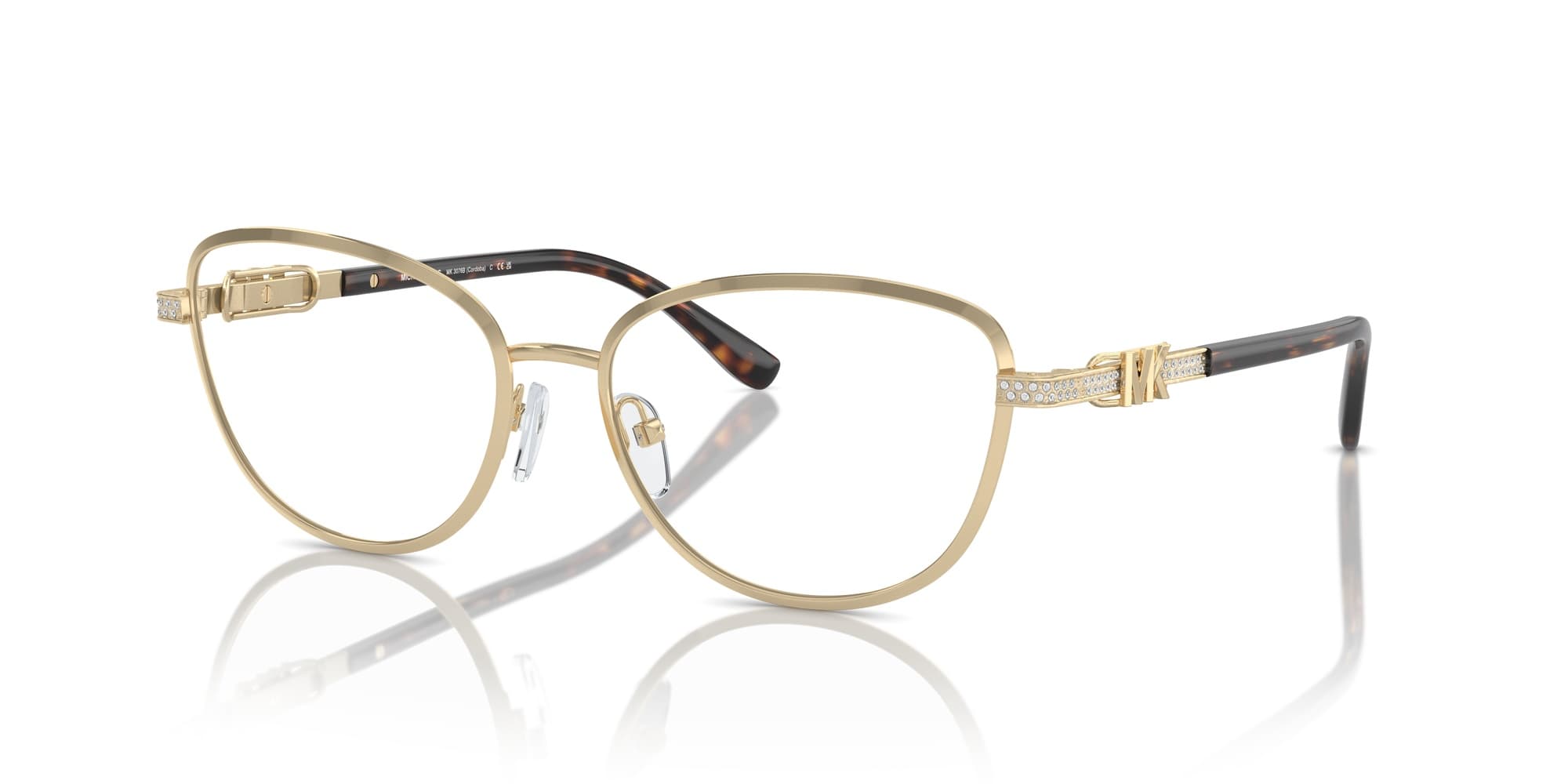 Michael Kors MK3076B Cordoba 1014 Eyeglasses Gold 55mm Unisex