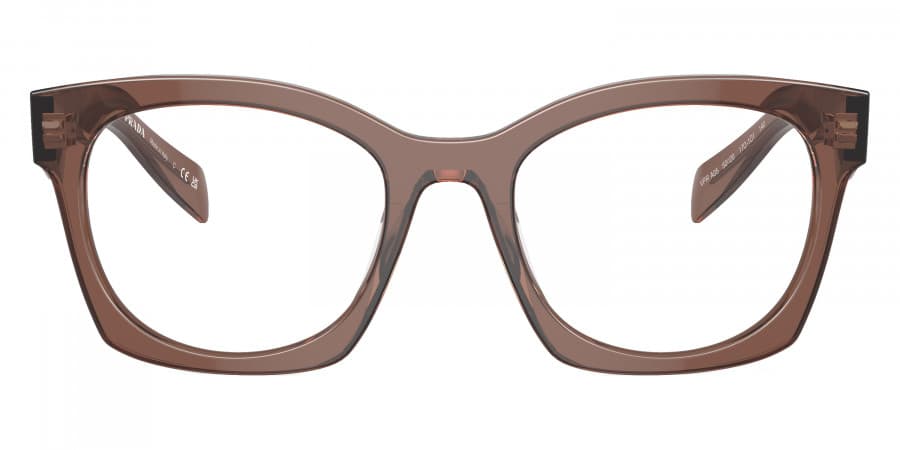 Prada VPRA05 17O1O1 Eyeglasses Brown 52mm Women 2