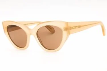 Salvatore Ferragamo SF1107S 708 Sunglasses Opaline Honey 55mm