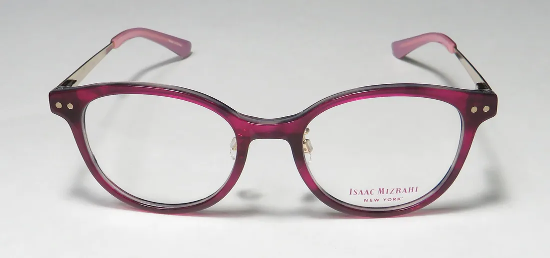 Isaac Mizrahi 30007 pu Eyeglasses Purple 50mm 3