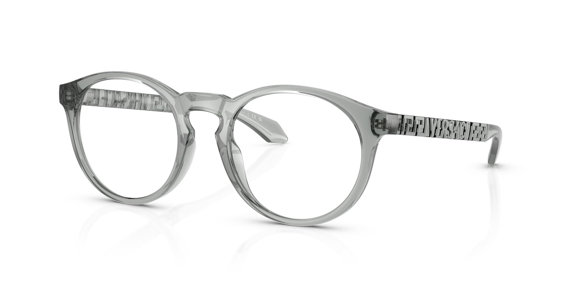 Versace MOD. 3355-U 5453 VE3355U Eyeglasses Gray 51mm Men