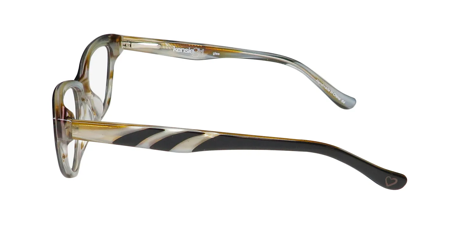 Kensie Glee bk Eyeglasses Black 49mm 4