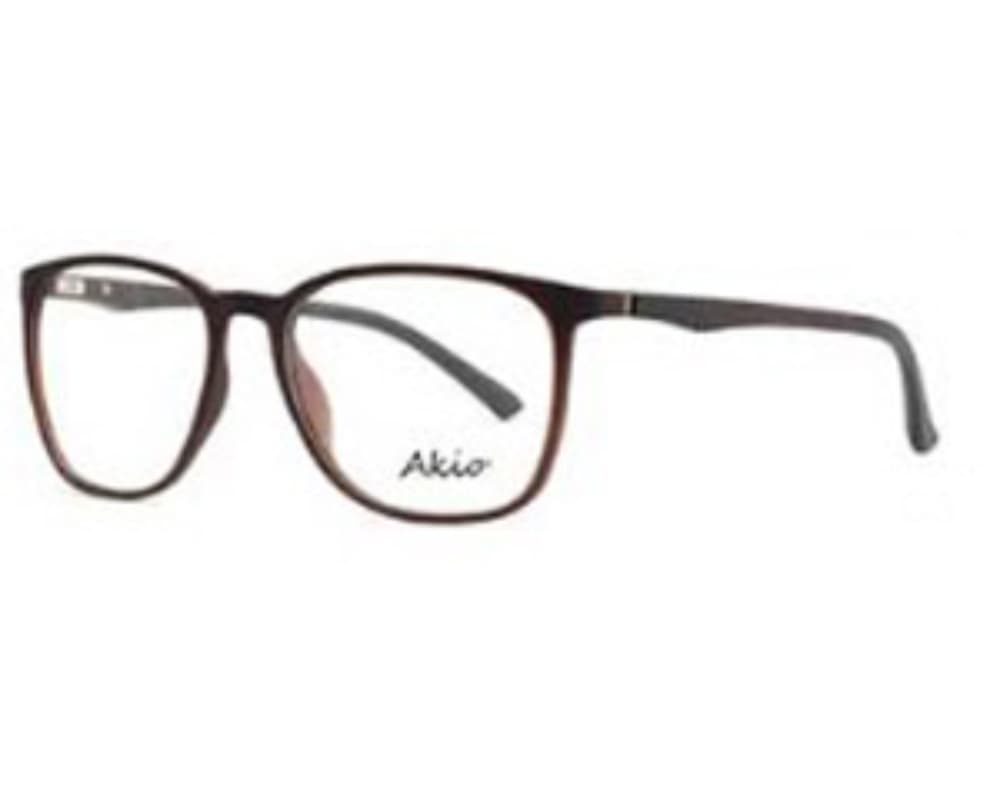 Akio 93703 C3 Eyeglasses Brown 54mm Men