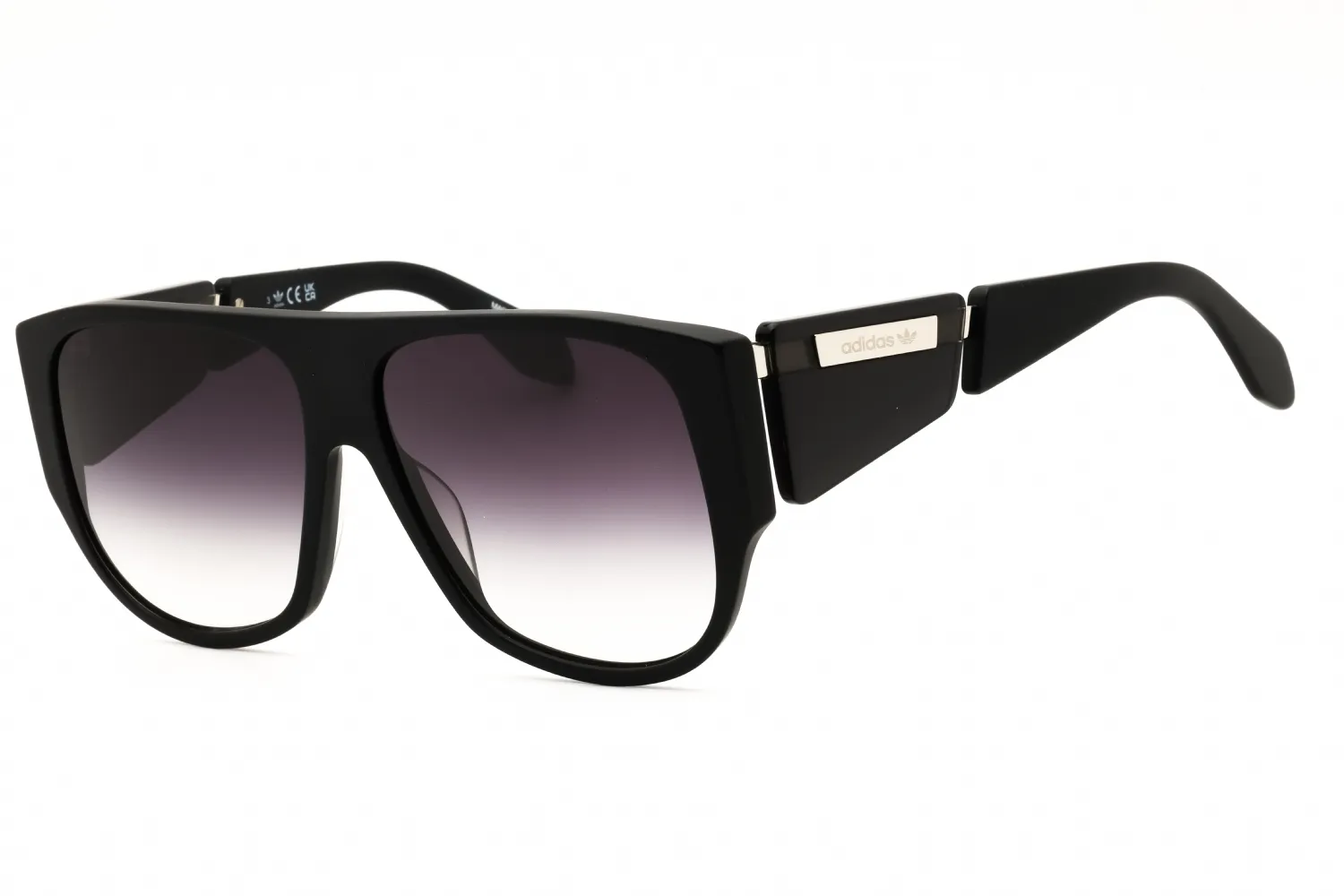 Adidas OR0097 02B Sunglasses Matte Black 59mm Men