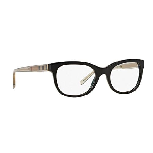 Burberry B2213 3001 Eyeglasses Black 51mm Women