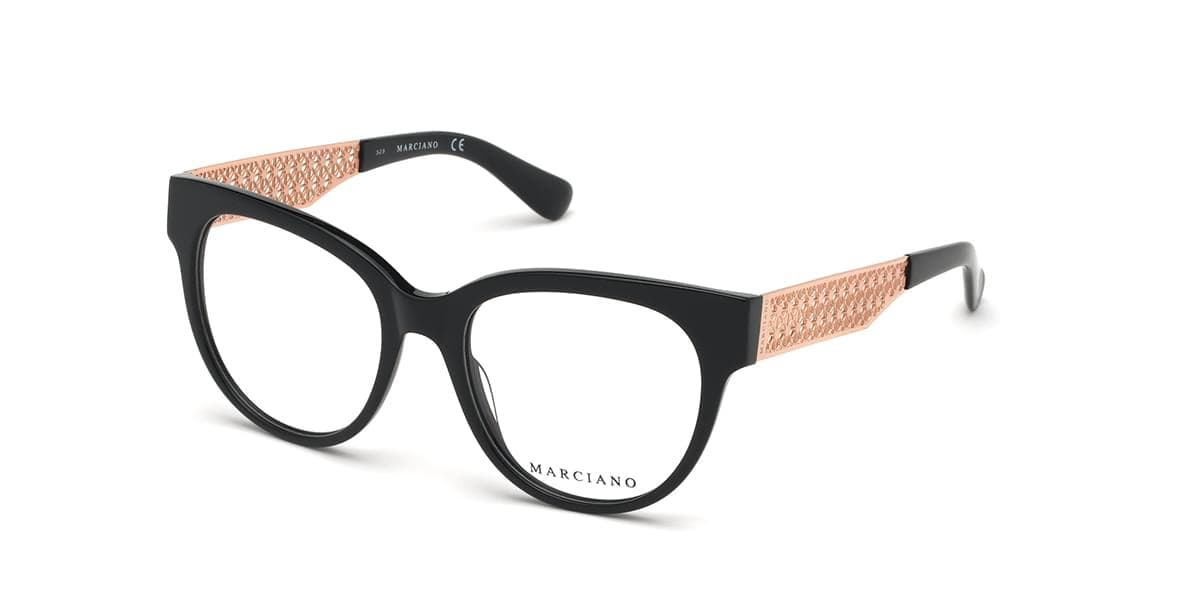 Marciano GM0357 001 GM 0357 Eyeglasses Multicolor 52mm Women